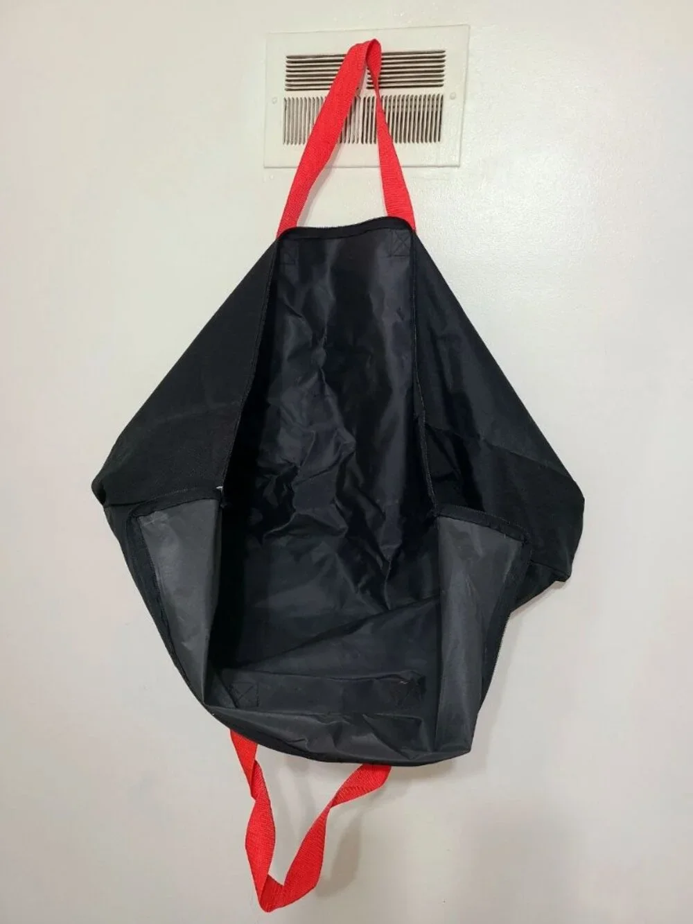 Large Black Duffel Storage Bag